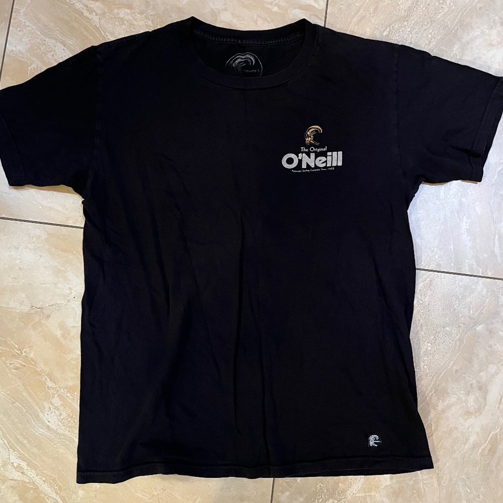 Black O’Neill Short Sleeve Shirt Medium